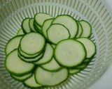 ズッキーニと塩昆布の漬物作り方1写真