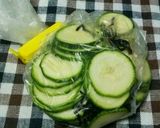 ズッキーニと塩昆布の漬物作り方2写真