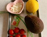 アボカドとカッテージチーズのサラダ作り方1写真