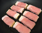 厚揚げの肉巻き〜ネギ塩ダレ〜作り方3写真
