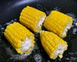 つまみ♡トウモロコシのバター醤油焼き作り方3写真