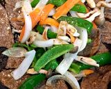 お好きな野菜de簡単☘️スタミナ焼き作り方4写真