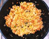 ♡アンパンマンオムライス♡幼児食作り方7写真