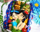 ディズニー『アラジン&ジャスミン』弁当♡作り方23写真