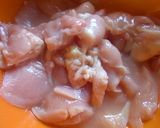 クックパーで❤鶏肉ときのこのレモン蒸し作り方1写真