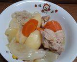 煮崩れない☆柔らか鶏じゃが作り方7写真