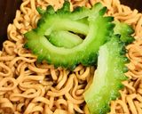 おやつラーメン●ゴーヤー&チーズかけ作り方2写真