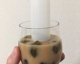 タピオカが無ければわらび餅をミルクティー作り方11写真