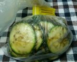 ズッキーニと塩昆布の漬物作り方4写真