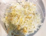 離乳食☆キャベツと納豆のお焼き☆中期作り方1写真