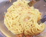 絶品!簡単!卵だけの濃厚カルボナーラ作り方6写真