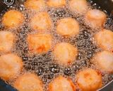 チルド焼売にトロを付けて、揚げ焼売作り方3写真