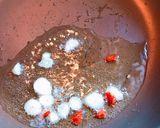 簡単♪サーモンのペペロンチーノ風パスタ作り方3写真