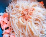 簡単♪サーモンのペペロンチーノ風パスタ作り方6写真