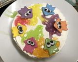 スプラトゥーンのケーキ★インクの作り方☆作り方6写真