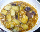 簡単！キムチ麻婆茄子(とろとろコツあり)作り方6写真