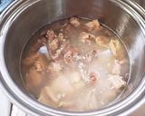 絶品！！牛すじもつ煮込み作り方1写真