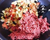 簡単♪野菜たっぷりジャージー丼♡薬味添え作り方2写真