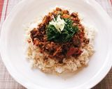 簡単♪野菜たっぷりジャージー丼♡薬味添え作り方4写真