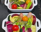 ソーセージと野菜のオーブン焼き作り方5写真