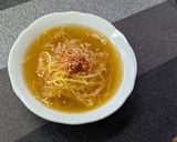 夏に最高♡金糸瓜の韓国風冷製スープ作り方4写真