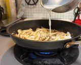 昆布出汁と甘酒のチキンくりーむ煮作り方10写真