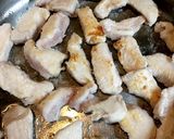 揚げない酢鶏作り方4写真