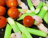 アスパラ＆ベーコンのたっぷりチーズ焼き作り方2写真