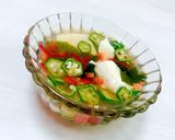 簡単ヘルシー！冷蔵庫の余り物で寒天寄せ作り方8写真