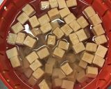 高野豆腐とゆで卵と緑黄色野菜のサブジ作り方2写真