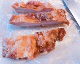 コンビニ揚げ鶏で！鶏マヨの中巻き作り方1写真