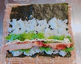 コンビニ揚げ鶏で！鶏マヨの中巻き作り方6写真