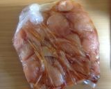 鶏むね1枚！下味冷凍☆チーズ焼き作り方1写真