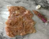 レンジで簡単！梅肉と大葉の鶏ハムレシピ作り方4写真