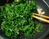 人参の葉っぱの卵とじ作り方3写真