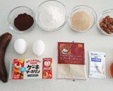 ブランデー香るココアバナナケーキ☆作り方1写真
