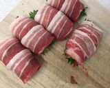 豚肉、大葉のキムチ巻き作り方1写真