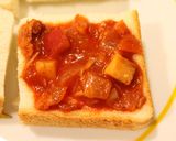 食パンのカレーピザ作り方3写真