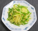 じゃがいもと搾菜のぴり辛炒め作り方5写真