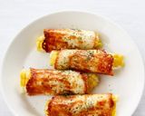 簡単おつまみ【コーンの焼きチーズ巻き】作り方6写真
