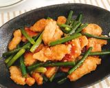 柔らか鶏胸肉とニンニクの芽の中華炒め作り方11写真