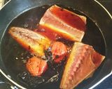 鯖と梅の煮付作り方4写真