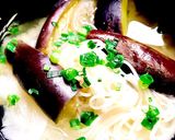 夏!ナスとそうめんのみそ汁作り方5写真