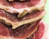 豚モモ肉 かたまり 角煮風 クレソン添え作り方3写真