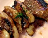 豚モモ肉 かたまり 角煮風 クレソン添え作り方4写真
