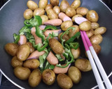 小粒ジャガイモ＊皮ごとジャーマンポテト作り方7写真