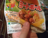 ミートボールと玉ねぎの炒め物作り方2写真