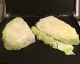 キャベツのステーキ（両面グリル）作り方1写真