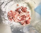 豚こま豆腐団子なす野菜たっぷり味噌炒め作り方8写真