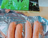 お弁当やおつまみ✨ソーセージのちくわ巻き作り方1写真